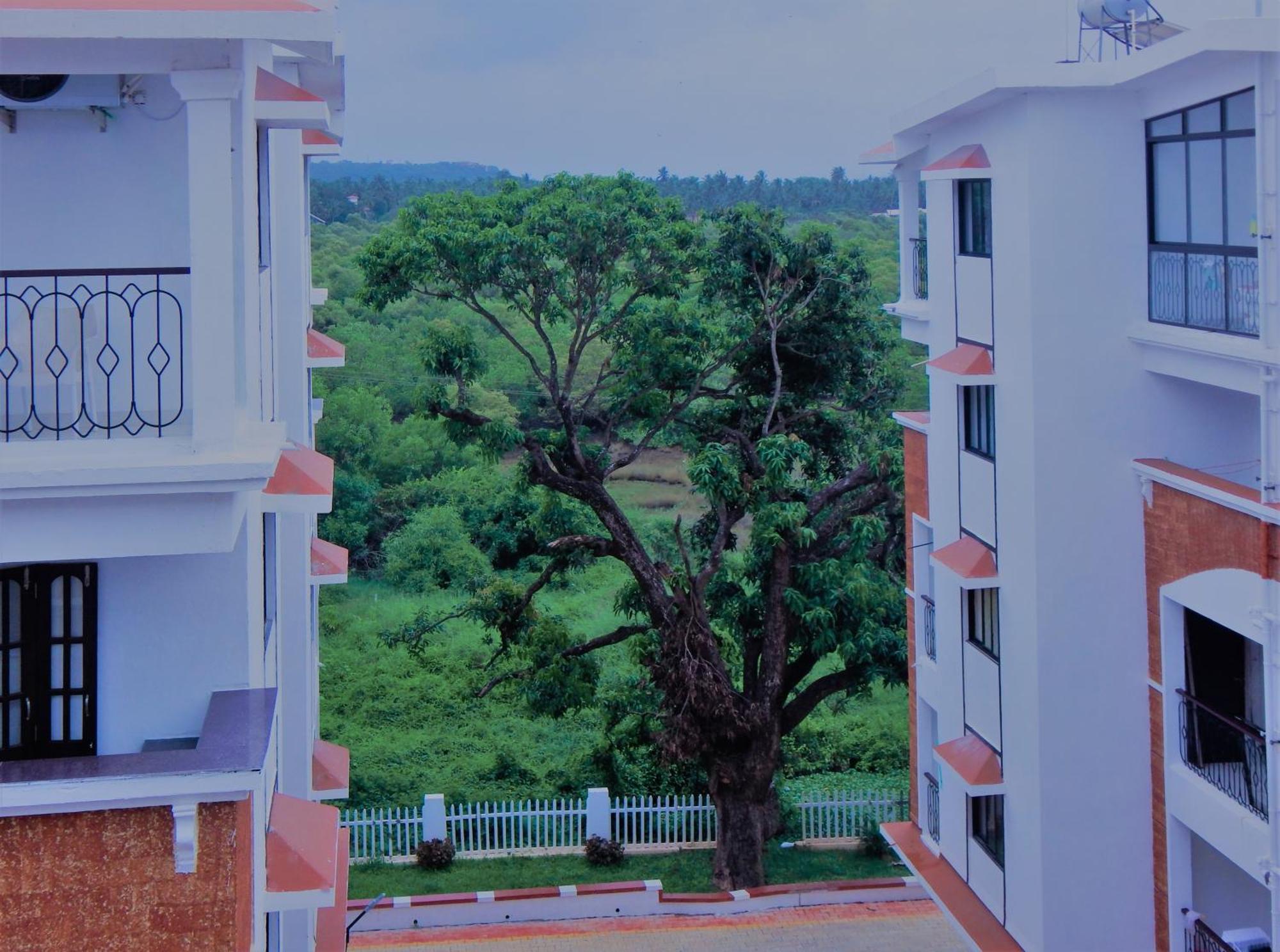 Monarch Palms Apartments, Candolim Goa 칸돌림 외부 사진